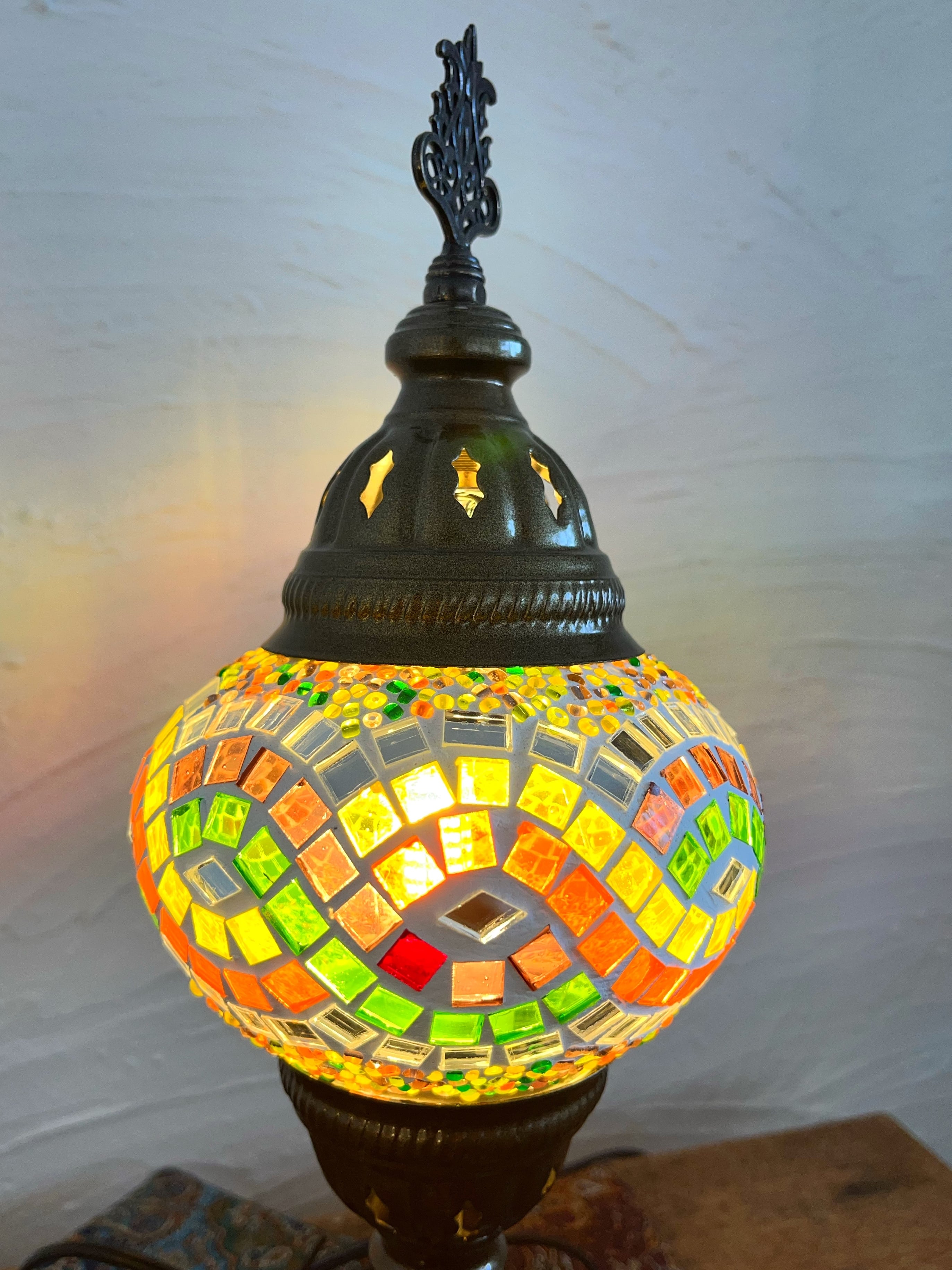 トルコランプ スタンド型 トルコランプ（スタンド型）-グリーン – sucredecristal