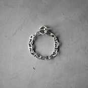 INTÉRIM / TAXCO SILVER ROUND ANCHOR BRACELET