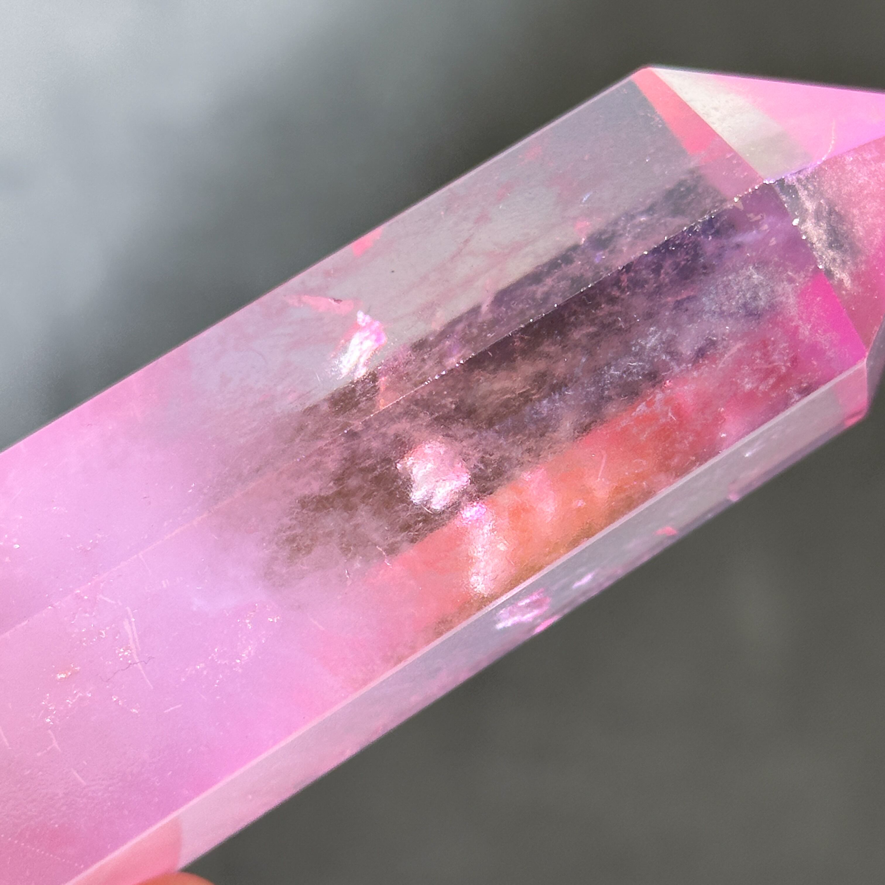 ピンクオーラクォーツ タワー41◇ Pink Aura Quartz ◇天然石・鉱物