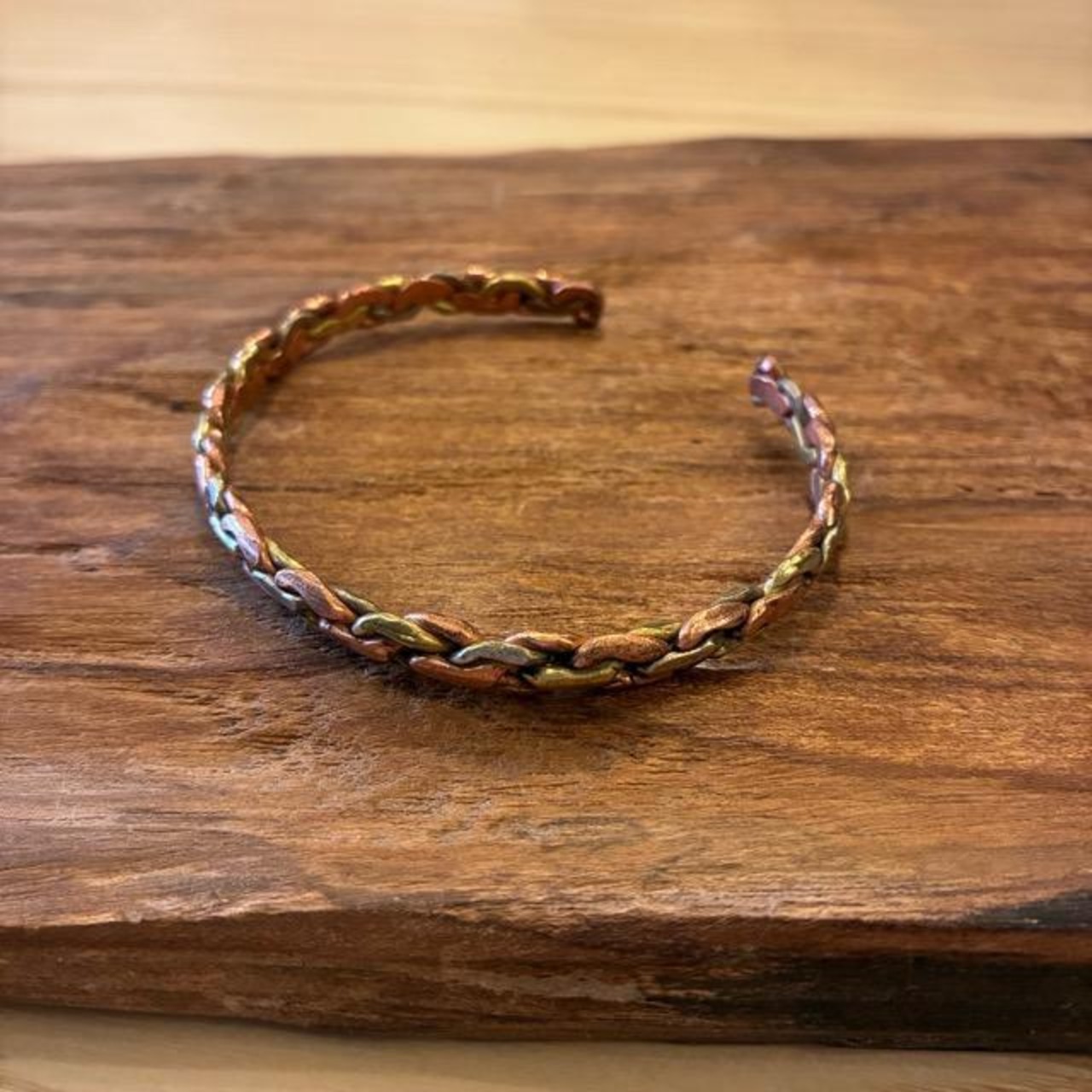 TOPANGA Jewelry　エンシェントブラス＆コッパーバングル　ブレスレット　カフスブレスレット　チベタンバングル　