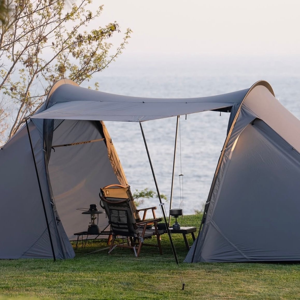 THE FREE SPIRITS】Yoto plus 70D Grey | WOODS