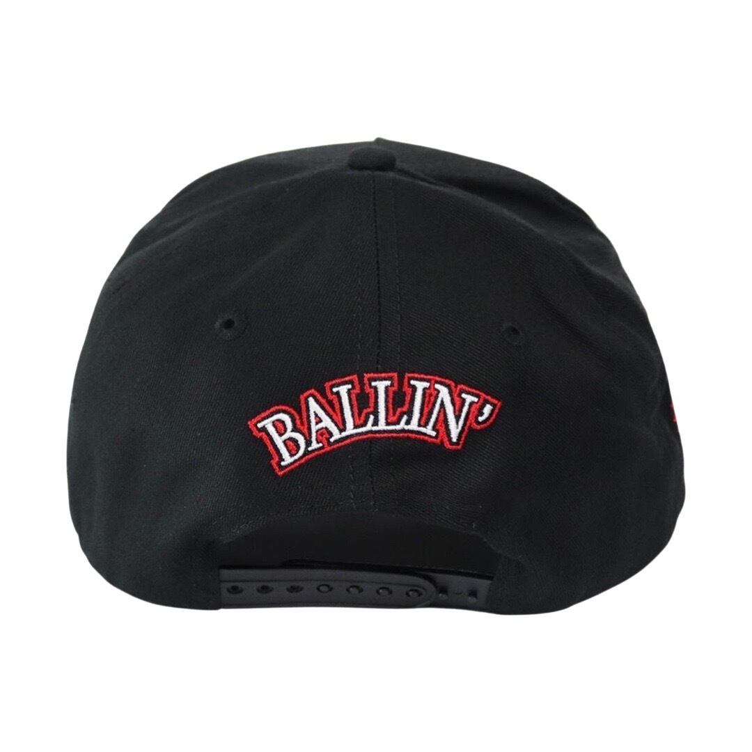 Ballin PANEL CAP  BLACK   Ballin wear