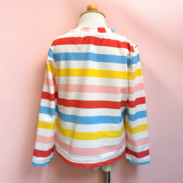 【KIDS】"Hanna Anderson"colorful rash guard tops size:100㎝/us4