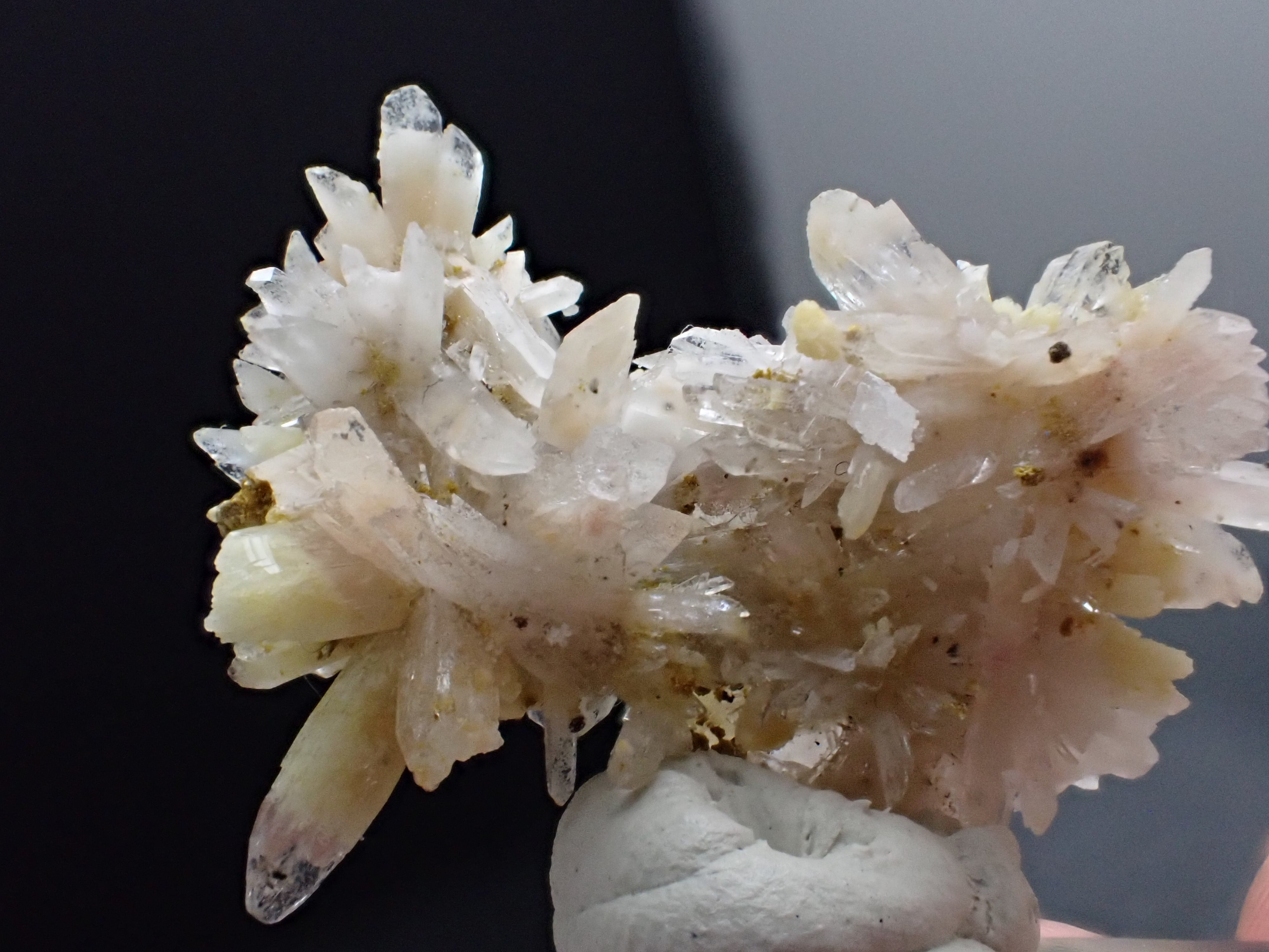 流通僅か】カールヒンツェアイト＆クリーダイト Carlhintzeite 原石