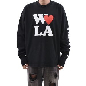 【Perfect ribs】【WLA】 Long Sleeve T Shirts