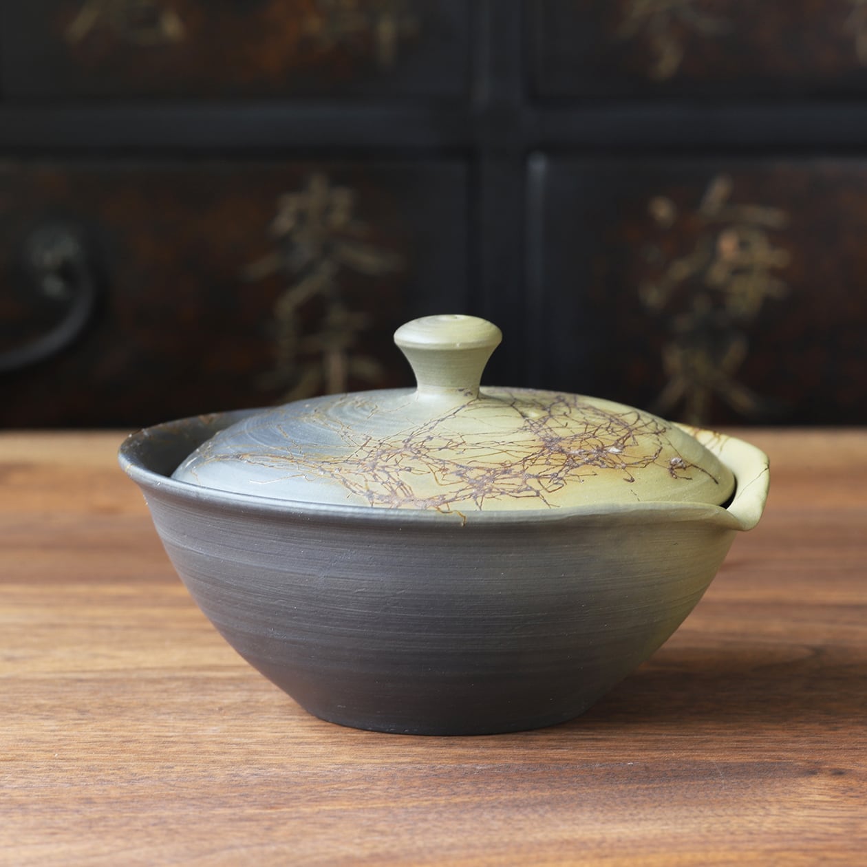 緑窯変藻掛け 絞り出し 片山白山（常滑焼） | にっこう生活館 ONLINE