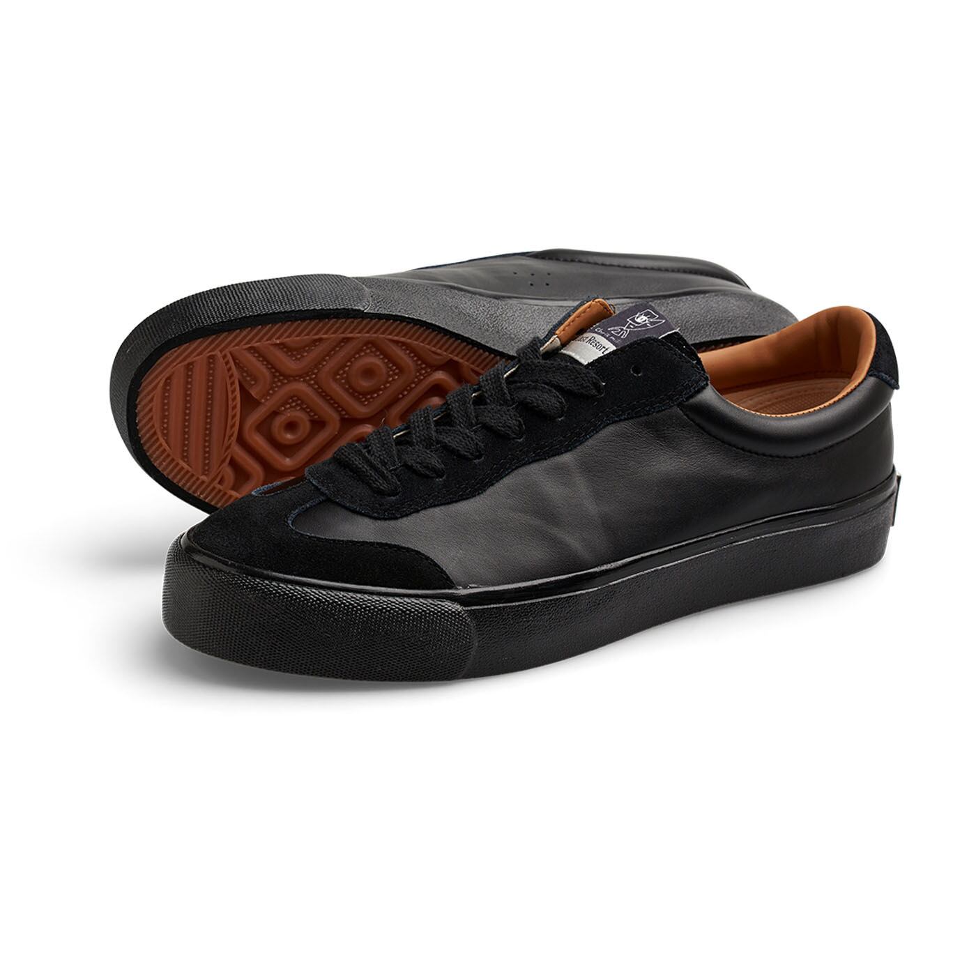 LAST RESORT AB / VM004 MILIC LEATHER SUEDE LO DUO BLACK | THE