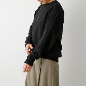 (XL) 10オンス　レギュラーウェイトスウェットシャツ　ブラック
