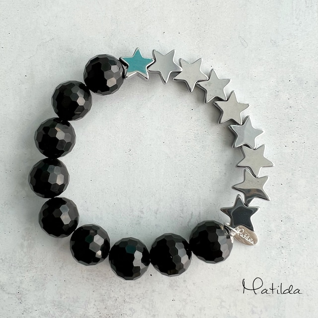 【再販】Morion bracelet（star）