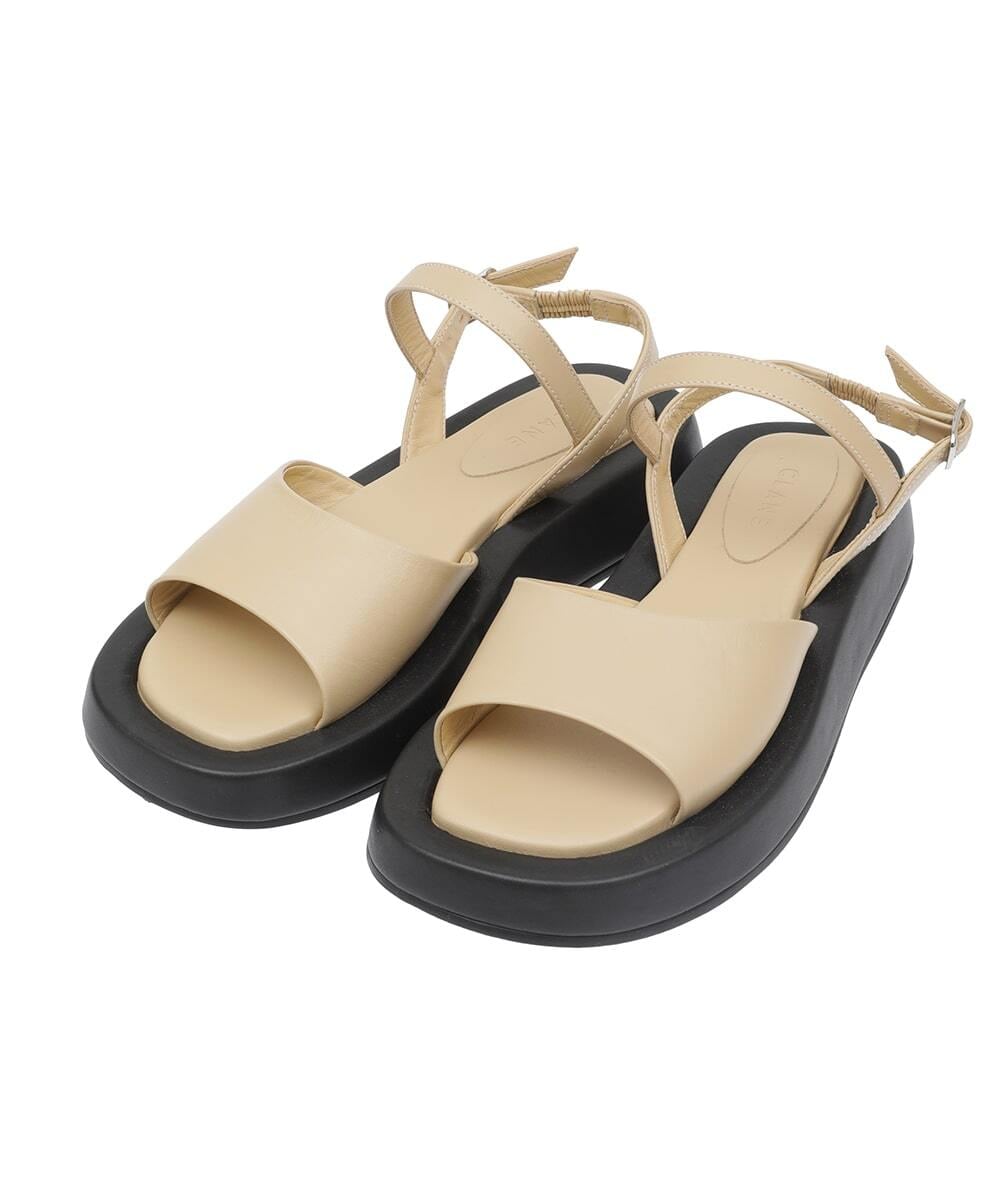 CLANE(クラネ) EDGE SOLE CURVE SANDALS | サウスオレンジ｜メンズ