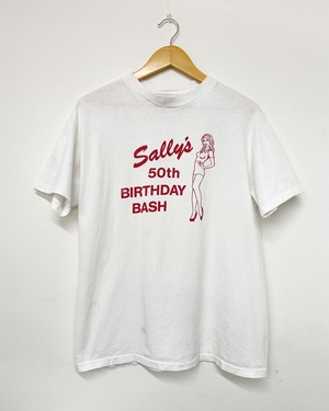 80sHanes Sally's 50th Birthday Bash Print Tshirt/L