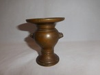 唐銅ミニ花入bronze small vase   