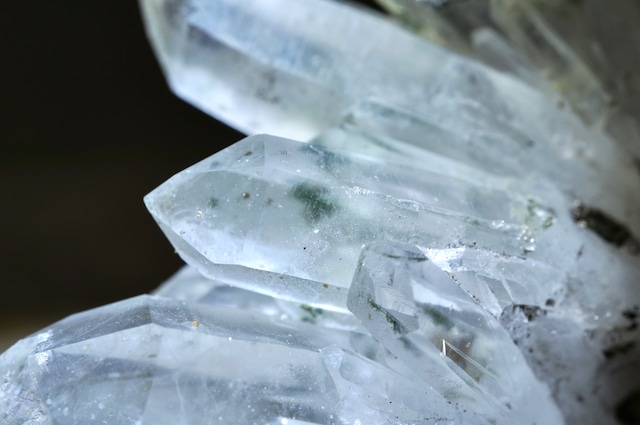 ブルガリア産クォーツ/パイライト/クローライト Quartz/Pyrite/Chlorite 2006