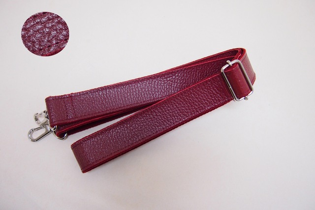 300 ショルダーストラップ 本革 レザー 牛革 3cm幅 ショルダーベルト 日本製 （30mm）金具シルバーフック式 単品 長さ調節可能 バッグ修理 ハンドメイド