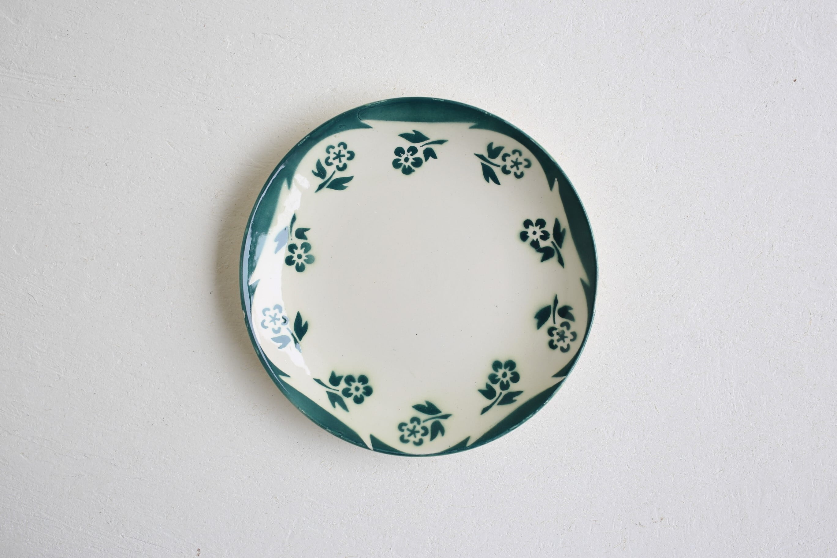 フランス アンティーク ヴィンテージ サルグミンヌ 『AVILA』デザートプレート (約15.6cm) N-03902b