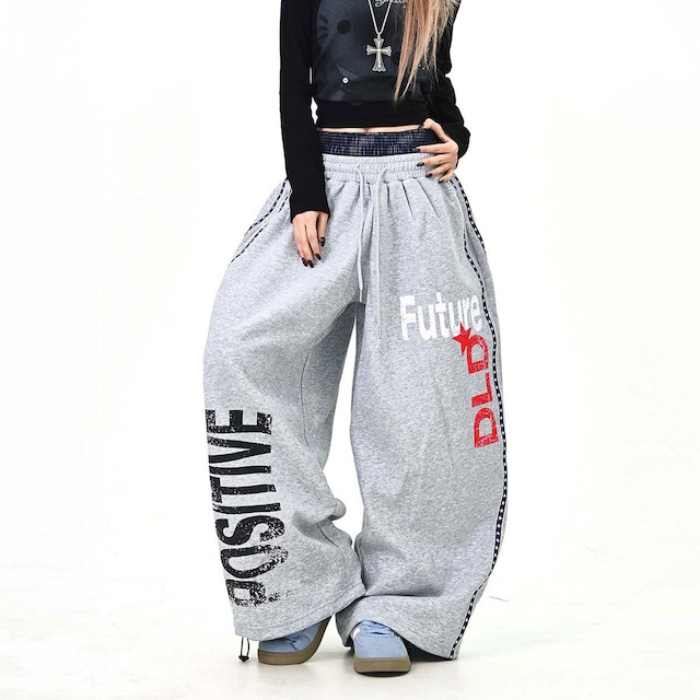 ロゴアクセントストリートスウェットパンツ
2col R01590