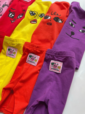 SLiM.mini Leggings - Orange（レッドに近い）