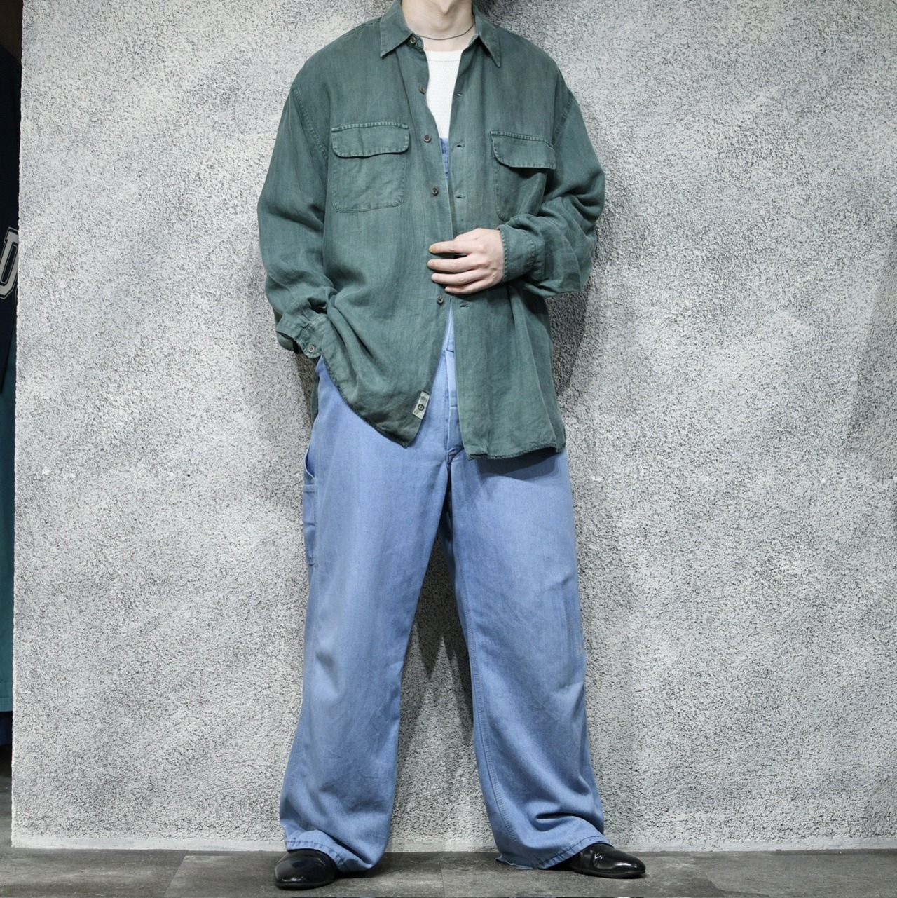 BIG MAC denim overall boro