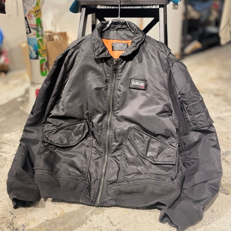 レアカラー】90's~ Schott Bomber Jaket 