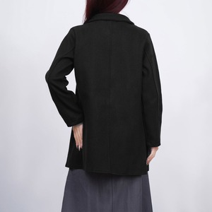 テーラード ジャケット アウター ミディ丈 レディース 春秋冬 韓国 きれいめ 大人 カジュアル 通勤 OL ビジネス オフィス シンプル コート 軽量 上品 大人可愛い 大人女子
