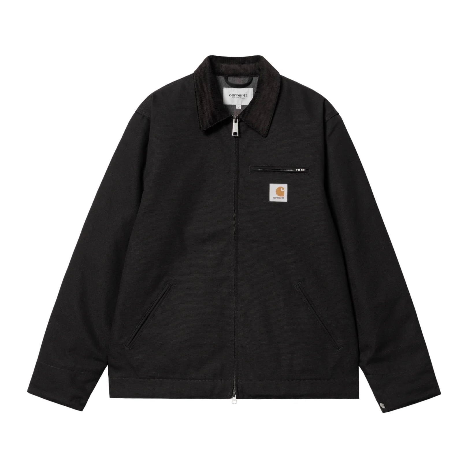 CARHARTT (カーハート) - DETROIT JACKET (デトロイトジャケット) Black / Black CARHARTT (カーハート) - DETROIT JACKET (デトロイトジャケット) Black / Black