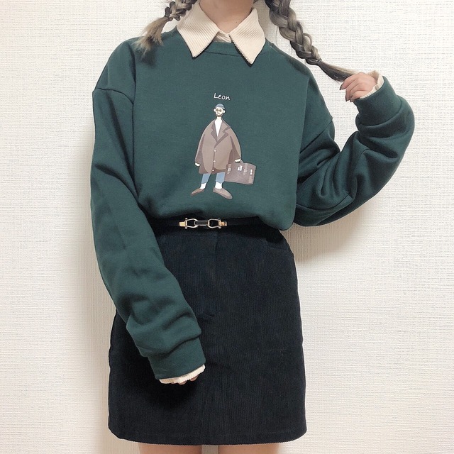 corduroy mini skirt[S1023-14]
