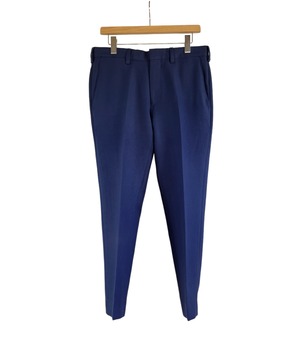 Vintage 00s 32inch Slacks Pants -navy-