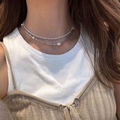 mother of pearl  necklace［BZ01 ］