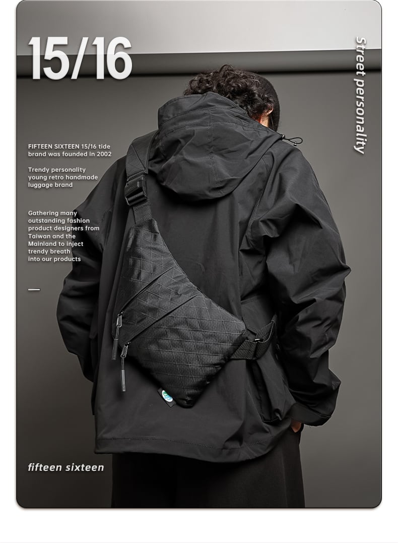 15/16 X-PAC FIDLOCK® ボディバッグ | テックウェア専門店 AHAMKARA