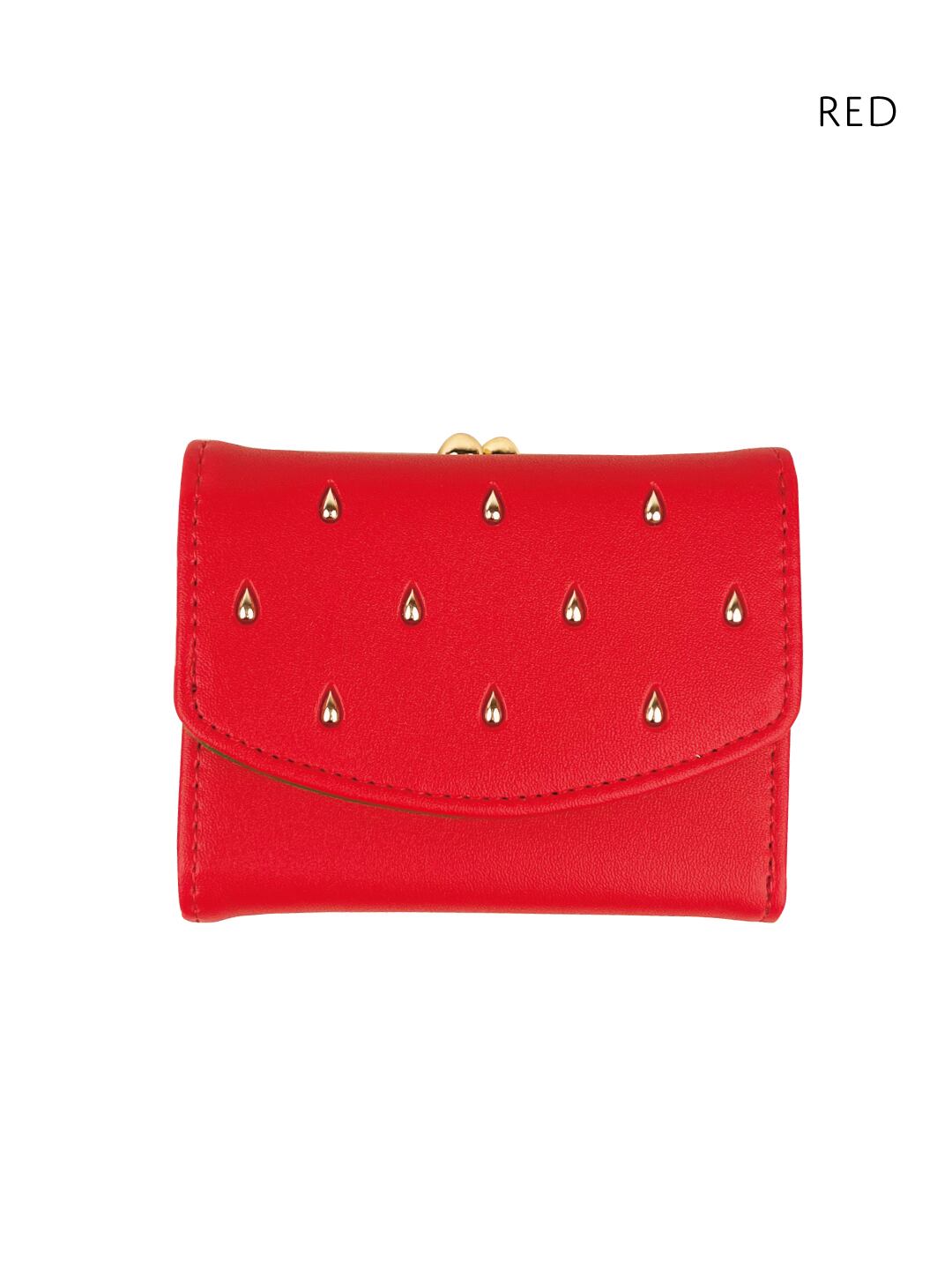 苺がま口折財布 / JW-0653 | sunny side(サニーサイド)