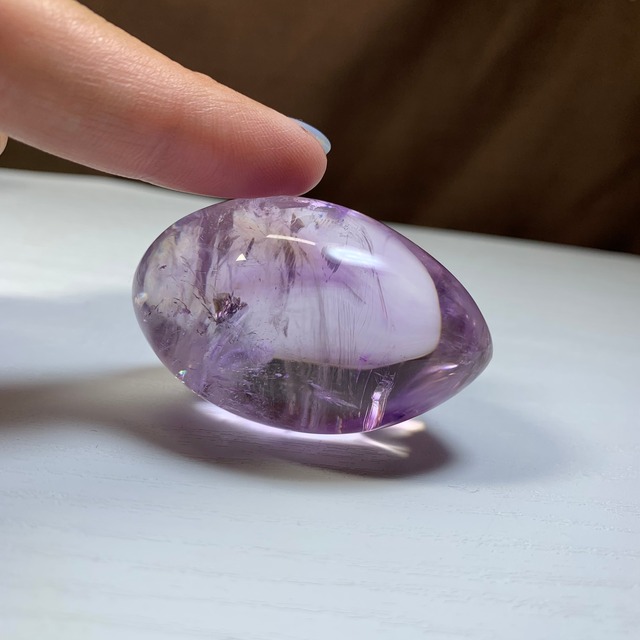 7.透明度高☆ラベンダーアメジスト・たまご