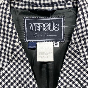 vintage VERSUS check tailored jacket