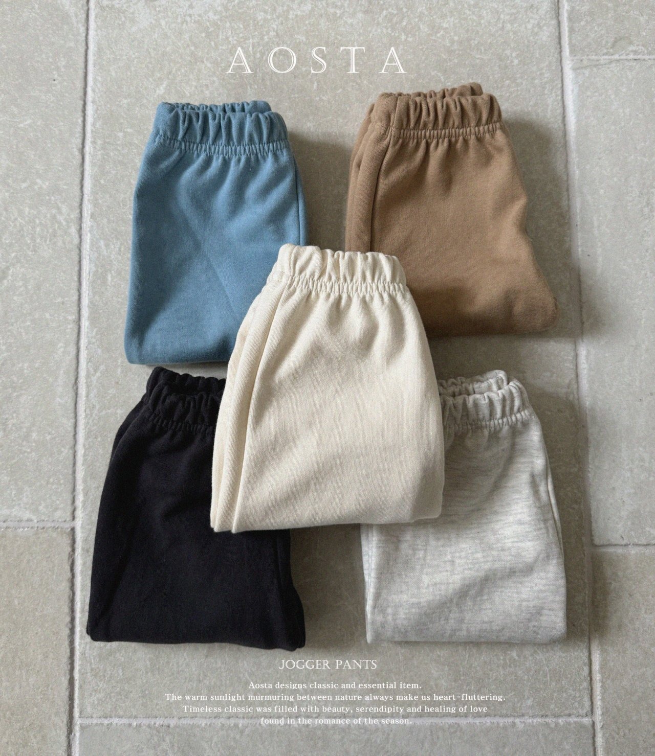 【 即納 】Jogger Pants / Aosta