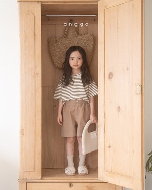 【anggo】チアバターパンツ ブラウン 90〜110cm