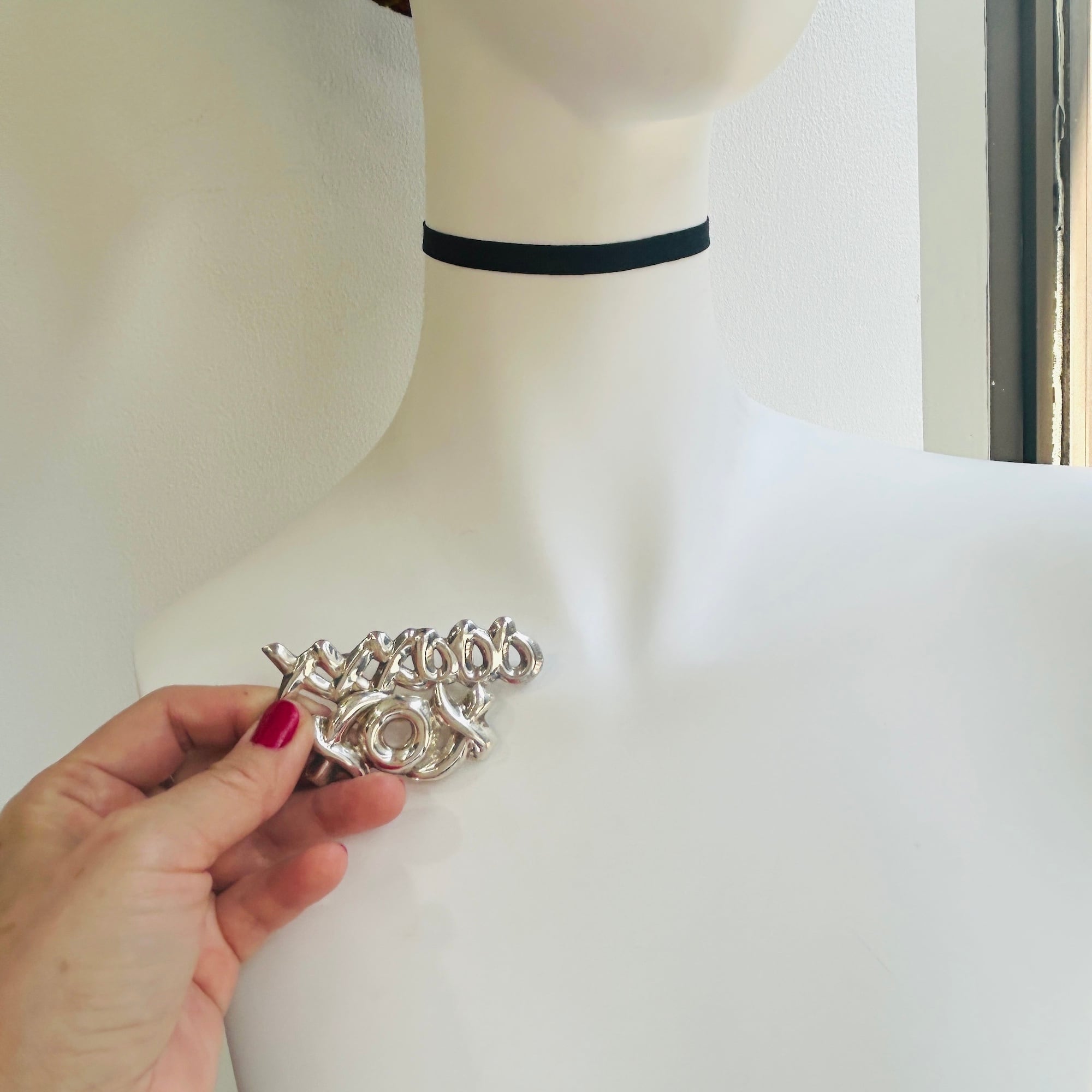 Mexico シルバー925 XOXブローチ | Milo Antiques & Vintage