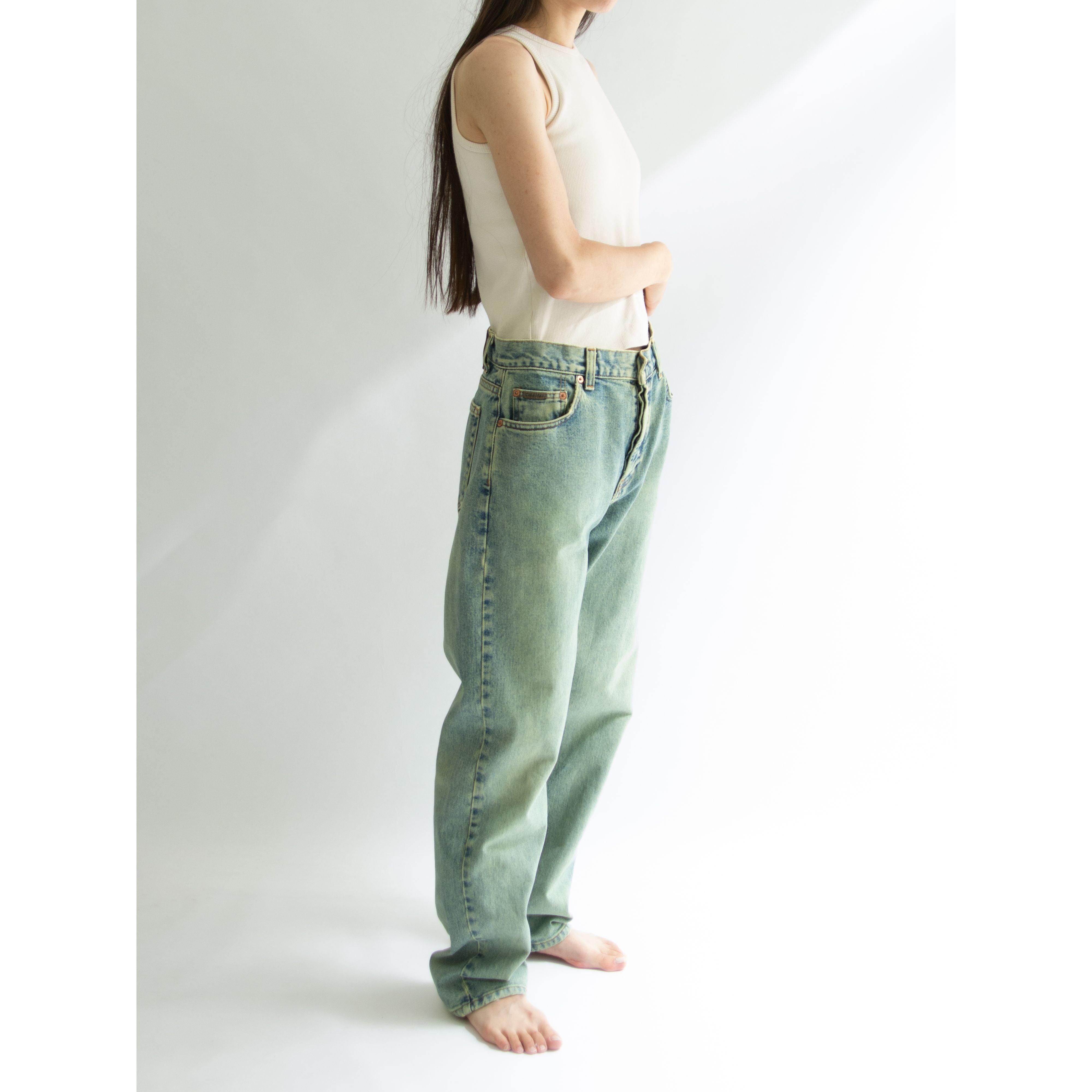 Calvin Klein Jeans】Made in U.S.A. 90's "Easy Fit Jean" Denim Pants（カルバンクラインジーンズ  アメリカ製 イージーフィットデニムパンツ ジーンズ） | MASCOT/E