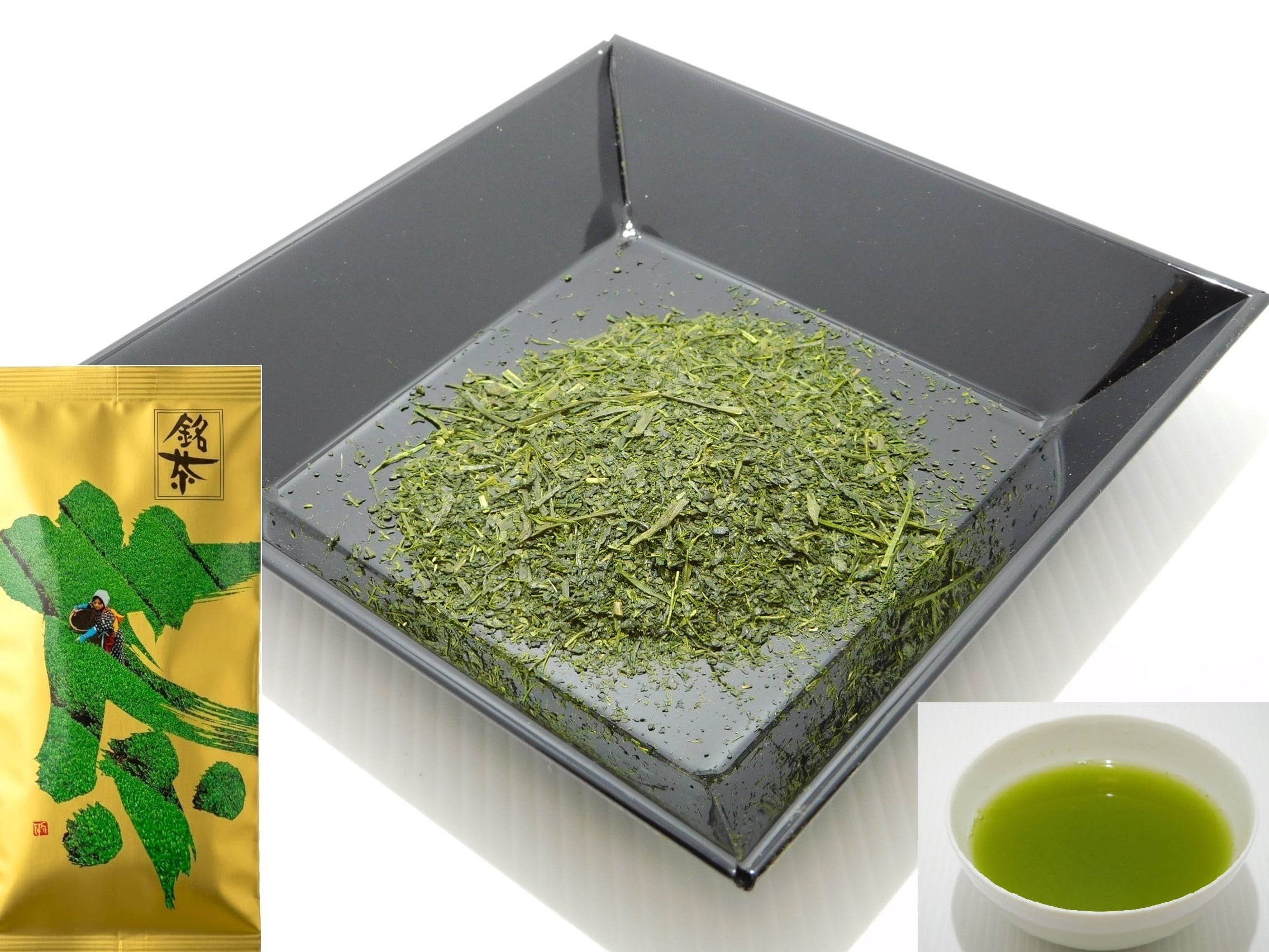 ➁農林水産大臣賞監修 創作銘茶 80g（静岡産）☆名匠が再現した受賞茶