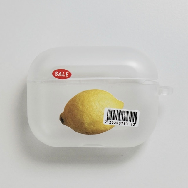 【t.e.a】Lemon / airpods pro エアポッズ エアーポッズ プロ ケース カバー レモン 韓国雑貨