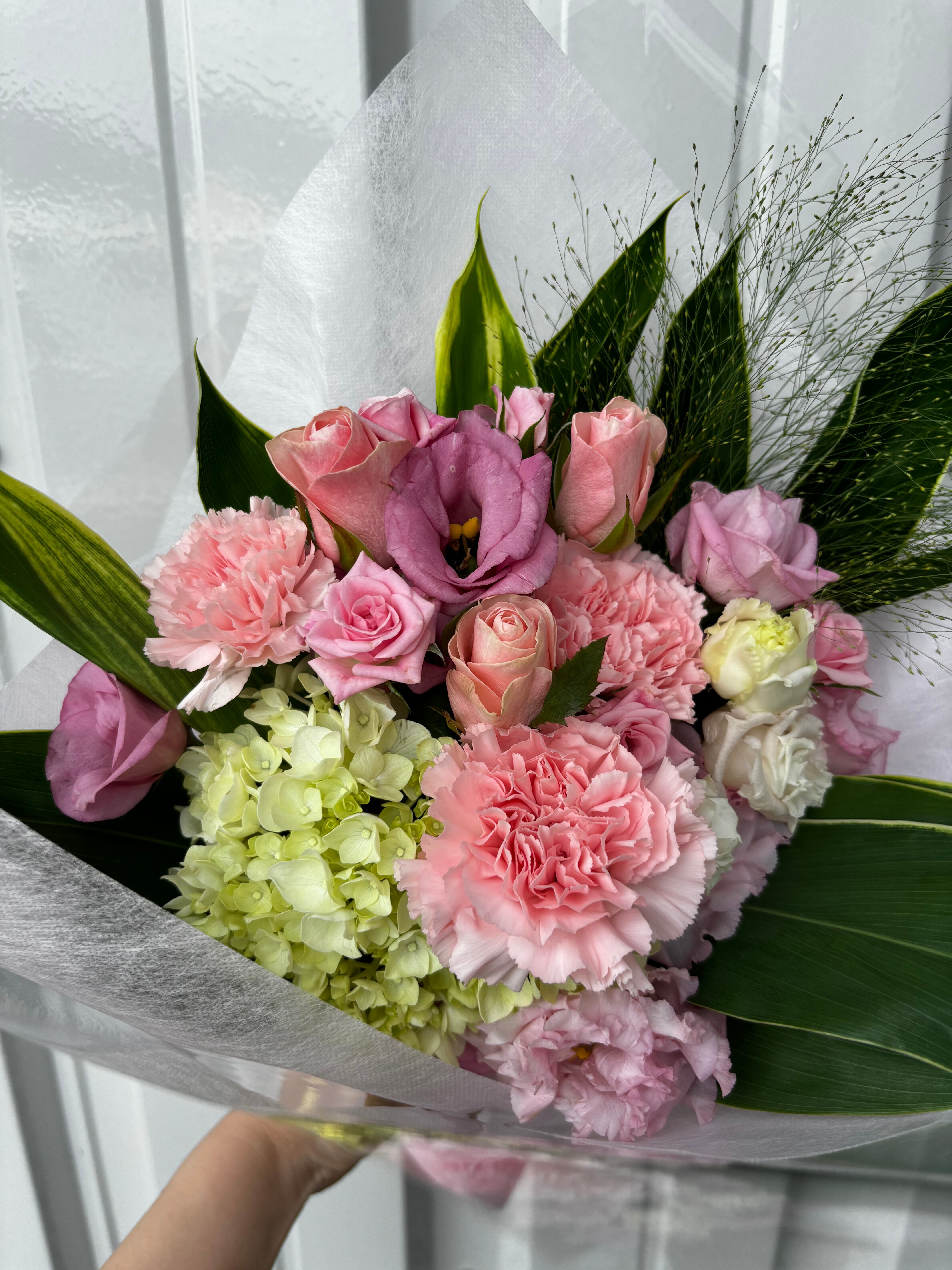 Jp-Farmers.comのギフト 選べるカラーイメージ おまかせ花材で束ねる