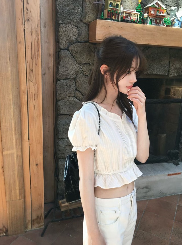 (vegetable) ellerose blouse