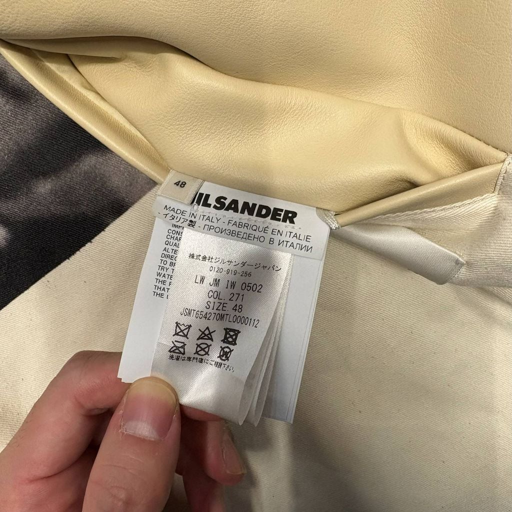 JIL SANDER ジルサンダー 21AW FLORENCE HENRI RIDERS JACKET