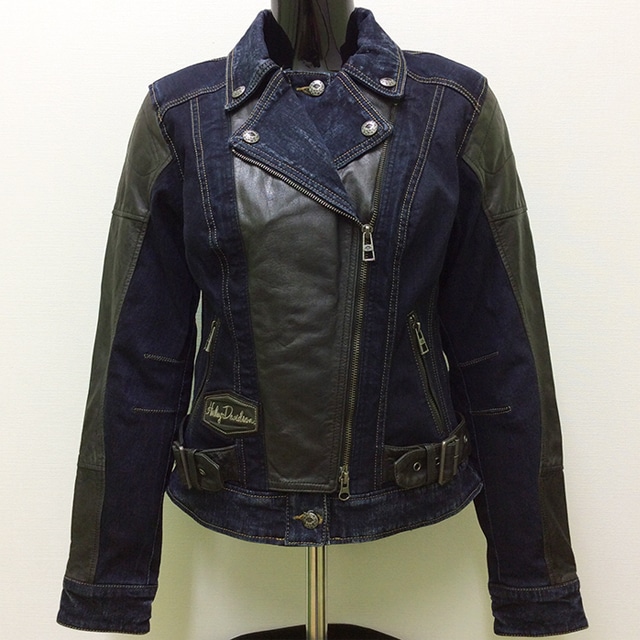 97001-22VW　レザージャケットーElectra Mandarin Collor Studded Leather Jacketー