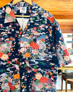 KISSHOU - ALOHA SHIRT / アロハシャツ キモノシャツ 吉祥文様