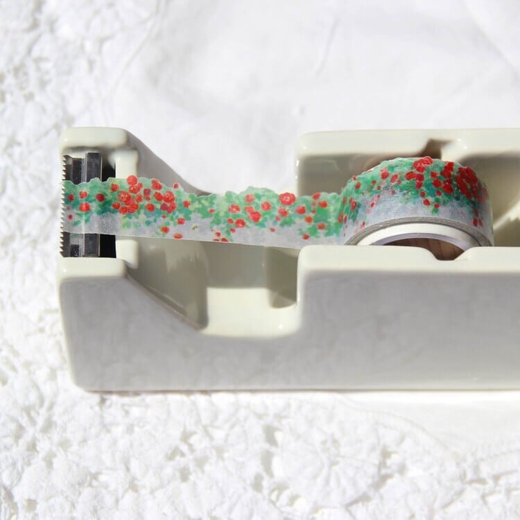 韓国作家 rosier sticker マスキングテープ ② 切売り BOKI】マスキングテープ ダイカット Rose Vine Die-cut Masking Tape