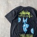STUSSY / masked print T-shirt size M