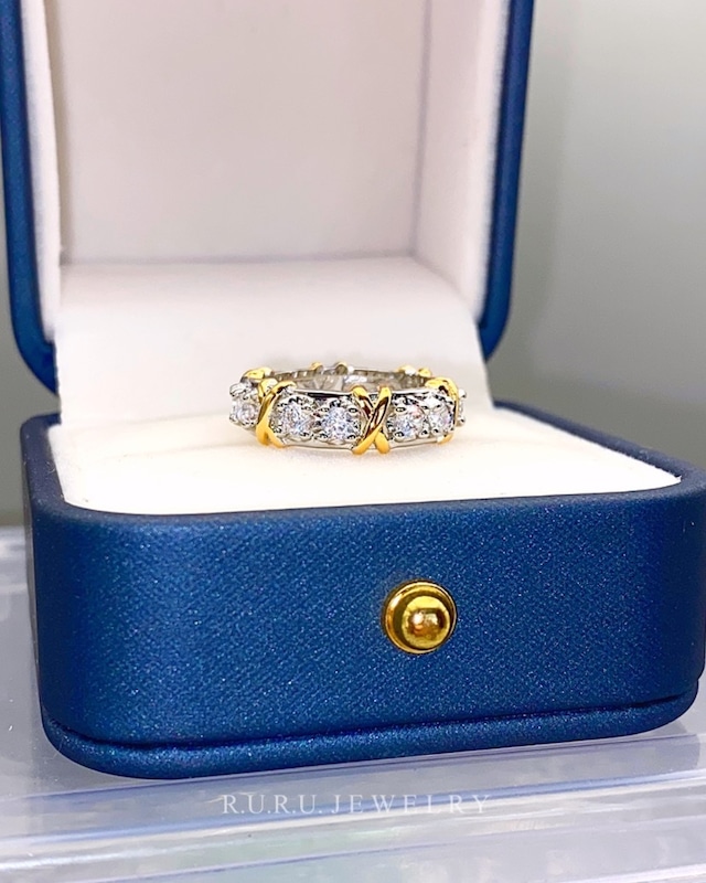 Eternity cross ring［A542］