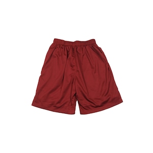 LOGO PRO CLUB MESH SHORTS [BURGUNDY]