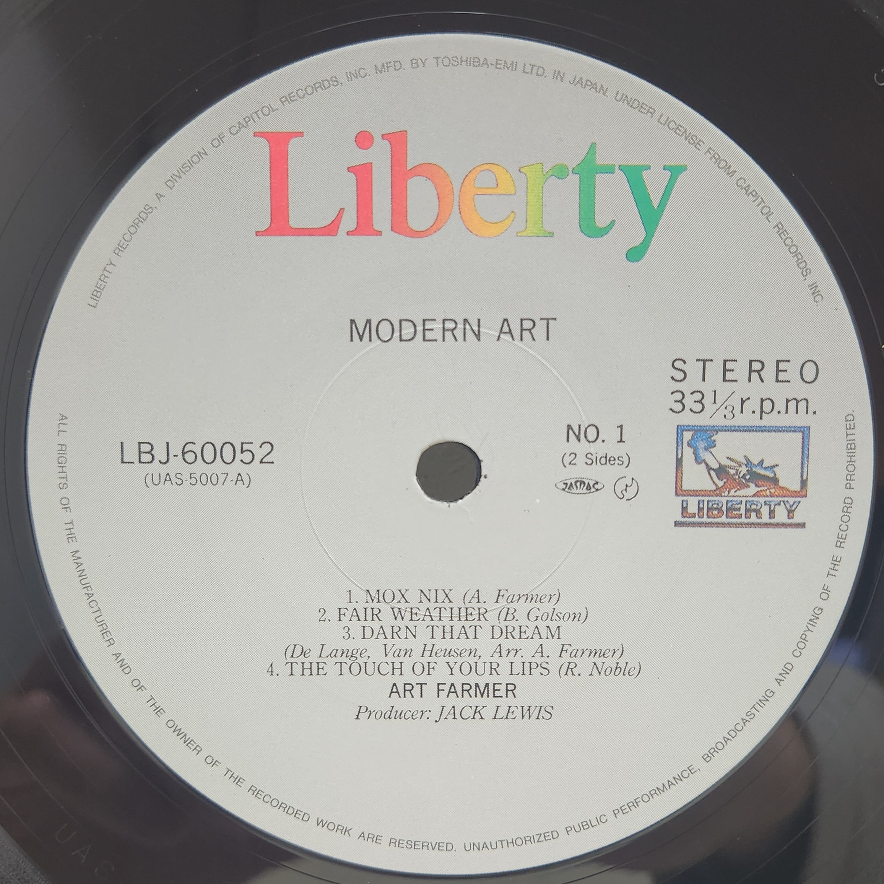 Art Farmer / Modern Art [LBJ-60052] - 画像4
