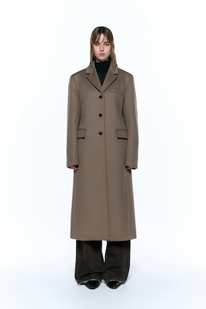 [INSILENCE WOMEN] Cashmere Single Maxi Coat BEIGE 正規品 韓国ブランド 韓国通販 韓国代行 韓国ファッション インサイレンス 日本 店舗