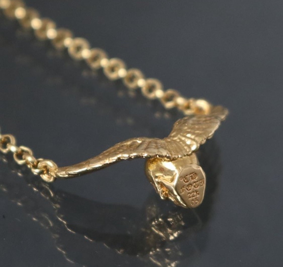 CHROME HEARTS クロムハーツ 22K ロールチェーン フォティ マハリア